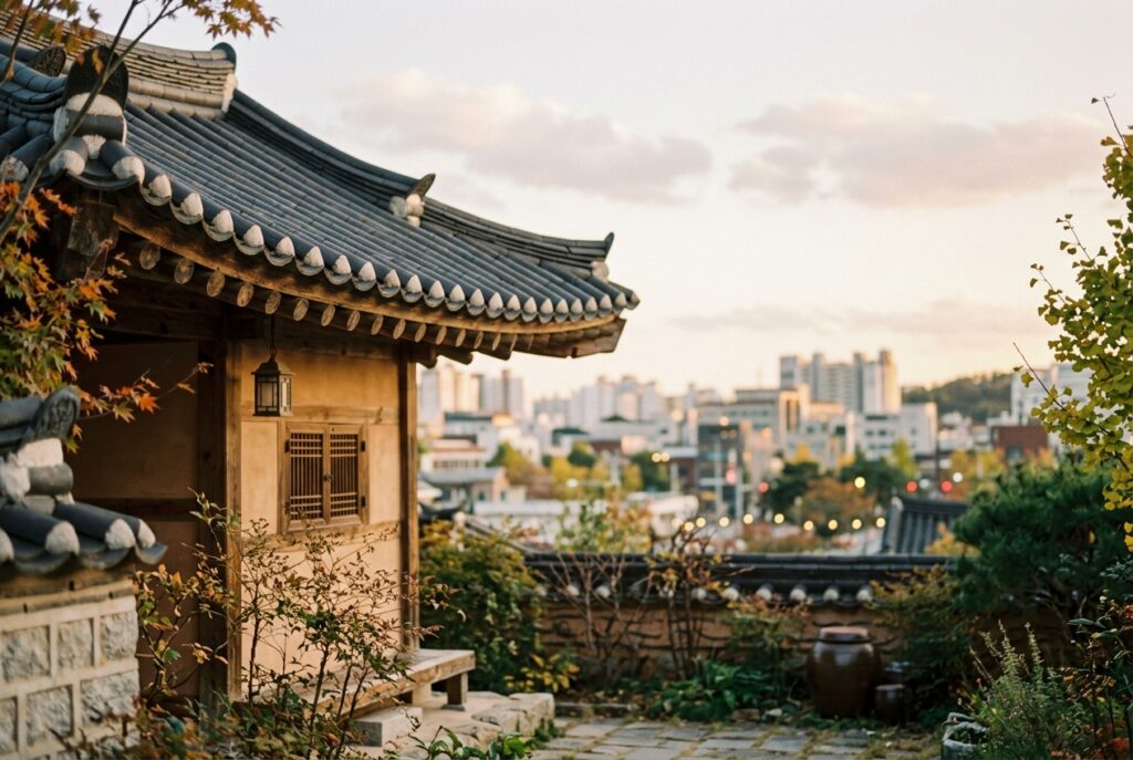 전주 한옥마을 분위기