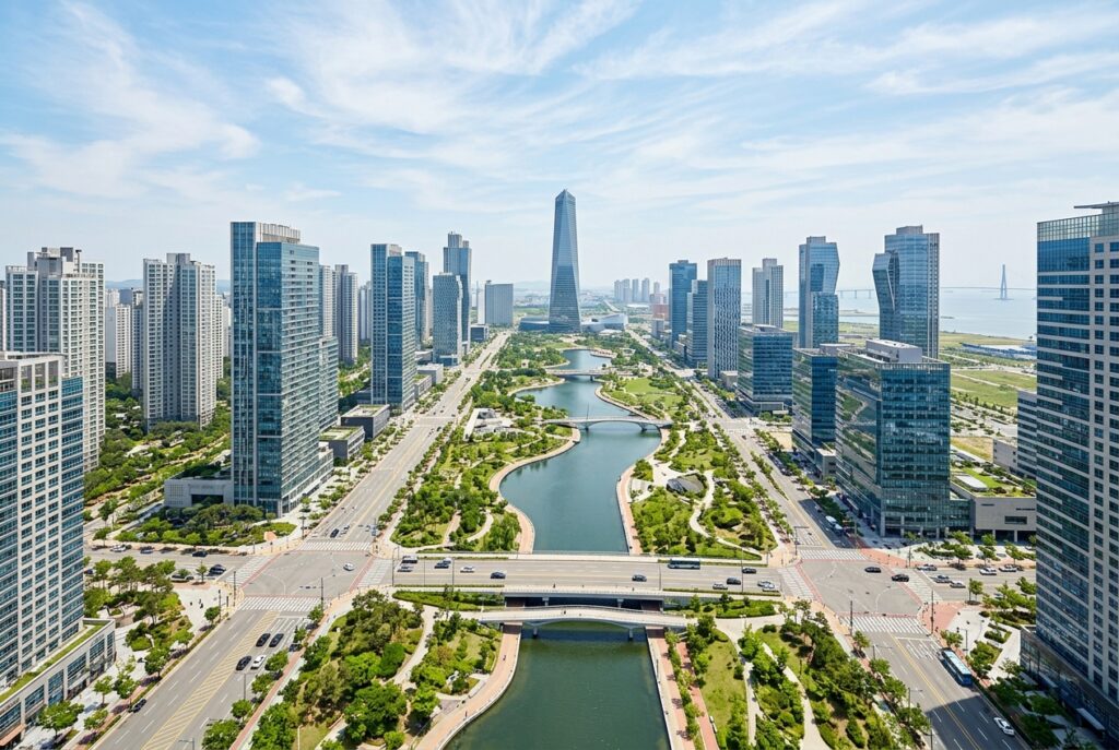 송도-도시-교통전경