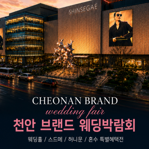 천안 브랜드 웨딩박람회 (10.10~11) - 천안 웨딩박람회